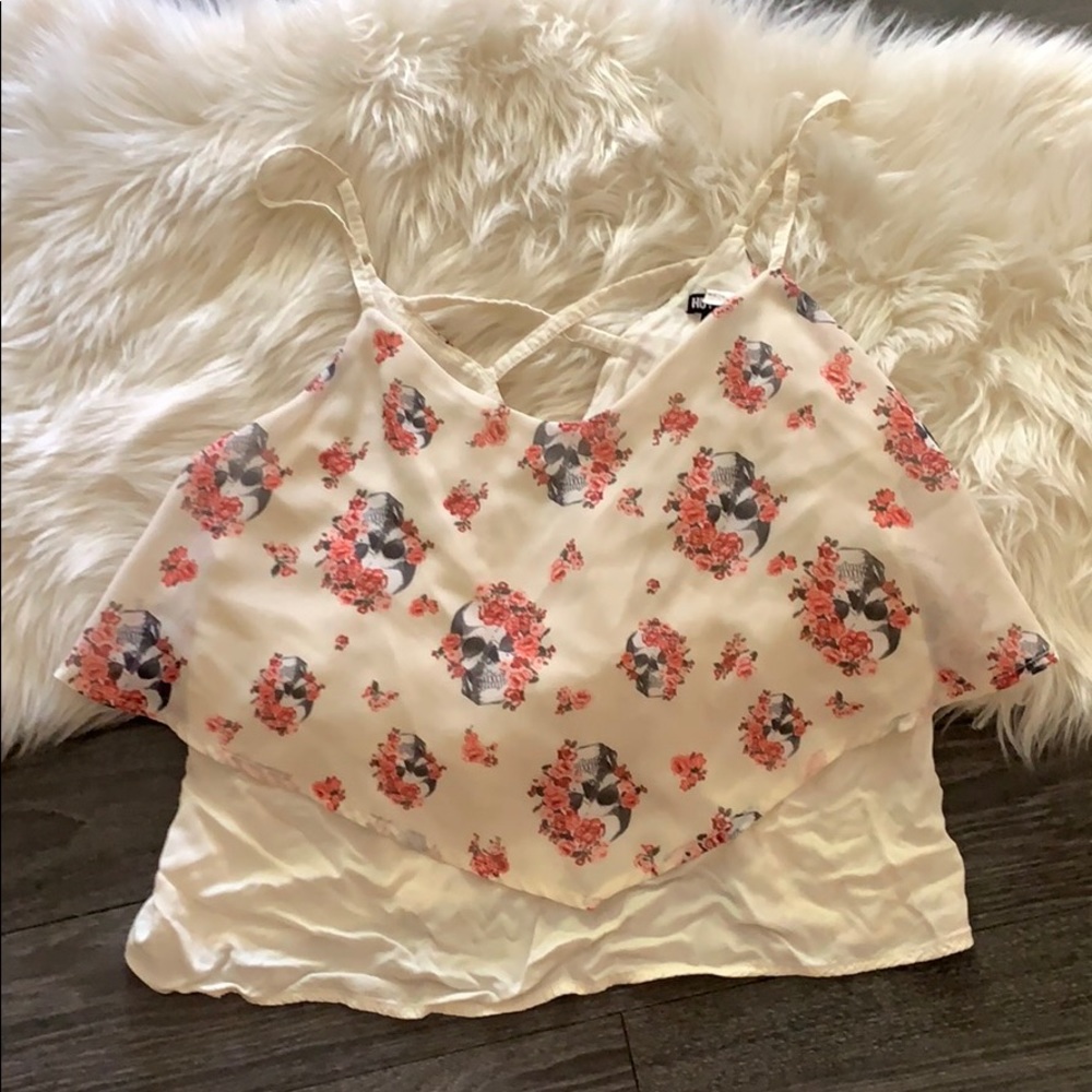 Skull tank top